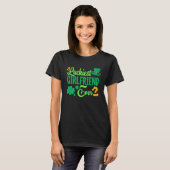Luckiest Girlfriend Ever St Patricks Day Cute Wome T-shirt (Voorkant volledig)