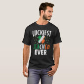 Luckiest Teacher Ever Happy Saint Patrick's Day Ce T-shirt (Voorkant volledig)