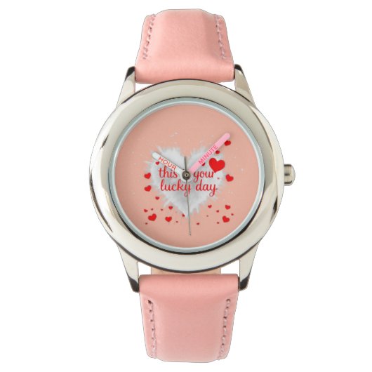 LUCKIGE DAG HORLOGE (Voorkant)