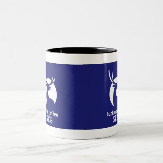 Luckin Coffee $4,39 koffie-mok Tweekleurige Koffiemok (Center)