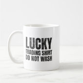 Lucking Trading Shirt Funny Stock Market Traders G Koffiemok (Links)