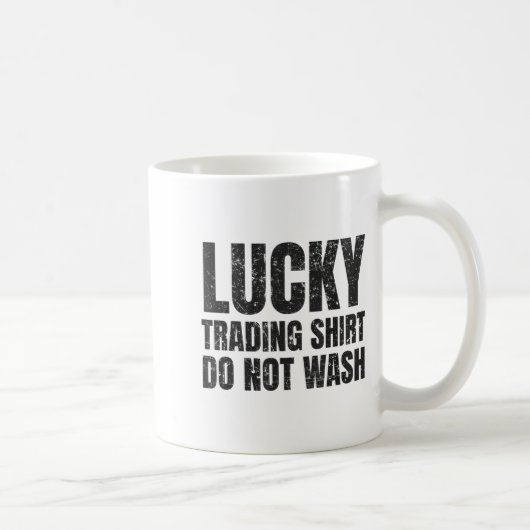Lucking Trading Shirt Funny Stock Market Traders G Koffiemok (Rechts)