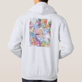 Lucknow Uttar Pradesh City Map Hoodie (Achterkant)