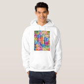 Lucknow Uttar Pradesh City Map Hoodie (Voorkant volledig)