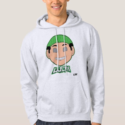 LUCKY3RD FACE HOODIE (Voorkant)