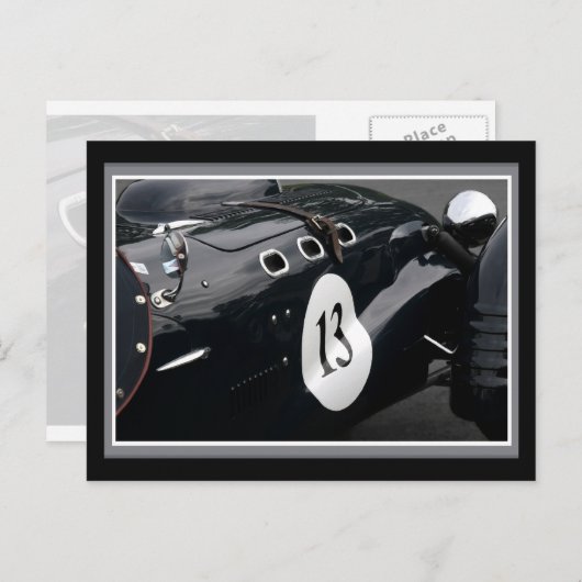 Lucky 13 briefkaart (Voorkant / Achterkant)