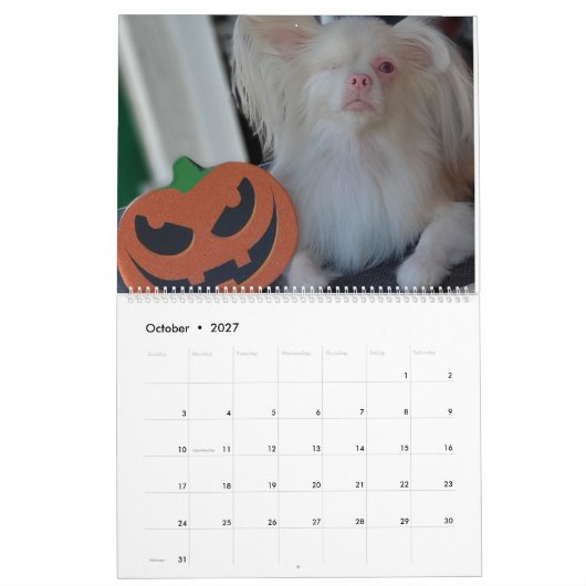 Lucky 2020-agenda kalender (Okt 2027)
