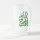 Lucky 23 Glass Beer Mok (Voorkant rechts)