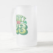 Lucky 23 Glass Beer Mok (Voorkant links)