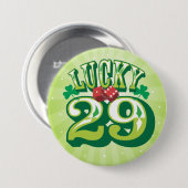 Lucky 29 - Birthday Button Badge Pin (Voorkant /achterkant)
