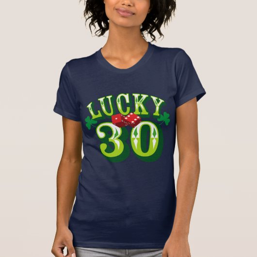 Lucky 30 (koningin) T-shirt (Voorkant)