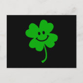 Lucky 4-bladklaver briefkaart (Voorkant)