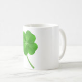 Lucky 4-bladklaver koffiemok (Voorkant rechts)