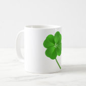 Lucky 4-bladklaver koffiemok (Voorkant links)