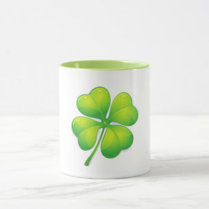 Lucky 4-bladklaver mok