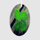 Lucky 4-bladklaver ornament (voorkant)