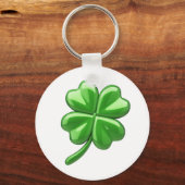Lucky 4-bladklaver sleutelhanger (Voorkant)