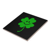 Lucky 4-bladklaver tegeltje (Zijkant)