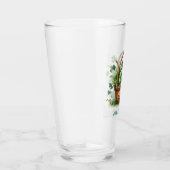 Lucky 4-Leaf Clover Irish Glass Cup Glas (Rechts)