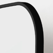 Lucky 4 Leaf Ierse Klaver witte pickleball paddle (Links Detail)