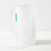 Lucky 4 Leaf Irish Clover bevroren mok (Voorkant links)