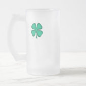 Lucky 4 Leaf Irish Clover bevroren mok (Links)