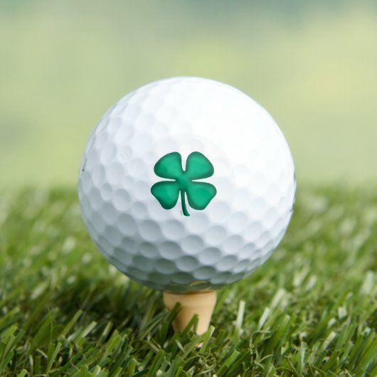 Lucky 4 Leaf Irish Clover Bridgestone golfballen (Insitu Shirt)