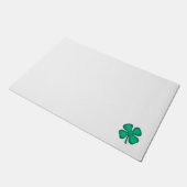 Lucky 4 Leaf Irish Clover doormat Deurmat (Schuin)