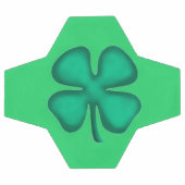 Lucky 4 Leaf Irish Clover groen voetbal (Enkel)