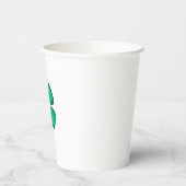 Lucky 4 Leaf Irish Clover papieren bekers (Links)