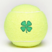 Lucky 4 Leaf Irish Clover Penn tennisballen (Voorkant)