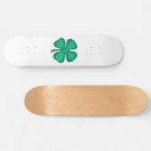 Lucky 4 Leaf Irish Clover-skateboard Persoonlijk Skateboard (Horizontaal)