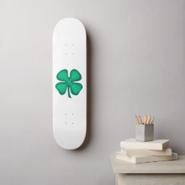 Lucky 4 Leaf Irish Clover-skateboard Persoonlijk Skateboard
