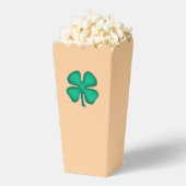 Lucky 4 Leaf Irish Clover tan popcorn dozen Bedankdoosjes (Popped)