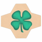 Lucky 4 Leaf Irish Clover tan voetbal (Enkel)