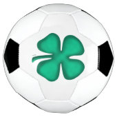 Lucky 4 Leaf Irish Clover voetbal (Gedraaid)