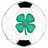 Lucky 4 Leaf Irish Clover voetbal (Voorkant)