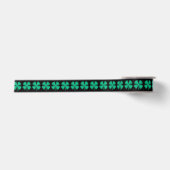 Lucky 4 Leaf Irish Cover ribbon spool Satijnen Lint (Voorkant)