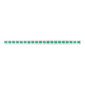 Lucky 4 Leaf Irish Cover ribbon spool Satijnen Lint (Voorkant)