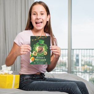 Lucky 6th Birthday, St. Patrick's Day Feestdagenkaart