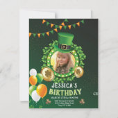 Lucky 6th Birthday, St. Patrick's Day Feestdagenkaart (Voorkant)