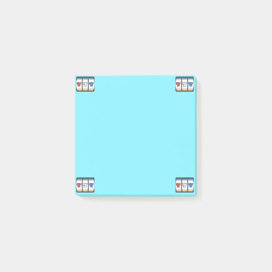 Lucky 777 post-it® notes (Voorkant)