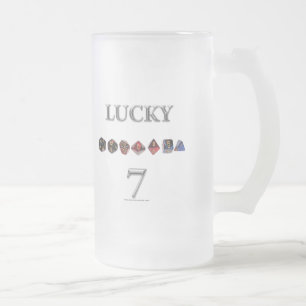 Lucky 7 matglas bierpul