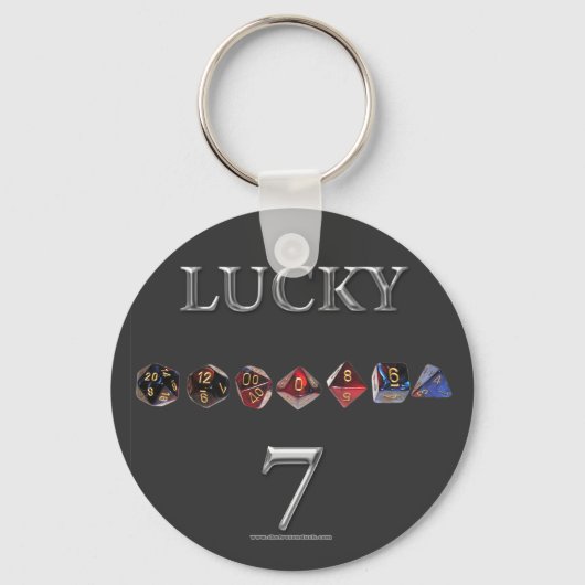 Lucky 7 sleutelhanger (Voorkant)