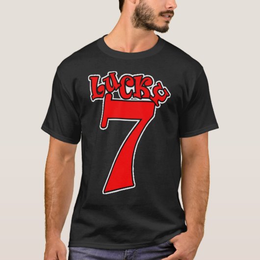 LUCKY-7 T-SHIRT (Voorkant)