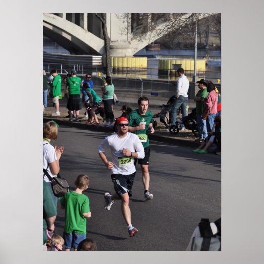 Lucky 7k Race Poster (Voorkant)