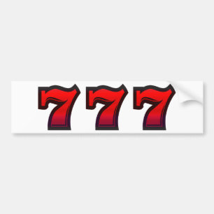 Lucky 7s bumpersticker