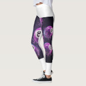 Lucky 8 Ball Glitter Splash Leggings 🎱✨ (Links)