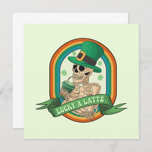 Lucky A Latte (Voorkant / Achterkant)