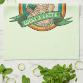 Lucky A Latte Theedoek (Gevouwen)